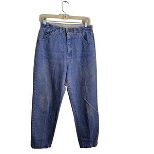 Vintage Lee Riders 80s High Rise Wood Straight Leg Jeans Size 10